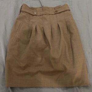 BCBGMaxAzria Brown Pencil Skirt